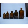 热卖方形茶色精油瓶系列