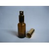 供应玻璃瓶 茶色精油瓶30ml配喷头