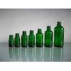供应玻璃瓶绿色精油瓶