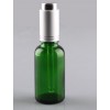 30ml绿色精油瓶配银色电化铝滴头现货提供