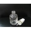 18ml透明指甲油瓶配毛刷盖子18毫升透明指甲油瓶油现货