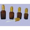 10ml棕色四方精油瓶配金色鸭泵吸管10ml棕色方形精油瓶