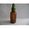 50ML茶色精油滴管瓶配滴头中盖塑料外罩蒙砂精油瓶