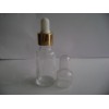 20毫升透明通用精油瓶配滴头塑料外罩20ml透明精油瓶