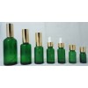 5ml绿色通用精油瓶配金色盖有孔内塞有现货提供