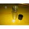 22管径高33透明5ML螺口西林瓶配黑色金属盖硅胶内塞