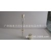 10ML白色香体露瓶配玻璃滚珠烫金工艺15管高100
