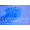 深圳厂家订制mini透明蓝直径13mm电子烟玻璃管