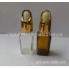 10ML透明、棕色方形精油瓶配金色华联盖