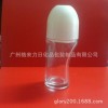 60ML白色香体露瓶配滚珠塑料盖子提供烫金工艺