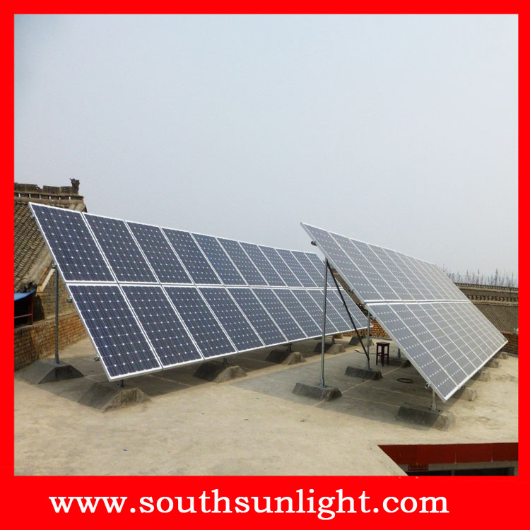 1000-5000W家用太阳能发电系统