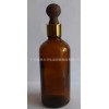 150ML棕色药用滴瓶配黑色扇形滴头金色中圈