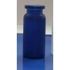 10毫升蓝色磨砂冻干瓶配蓝色组合盖硅胶内塞