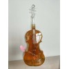 小提琴造型玻璃酒瓶吹制工艺酒瓶吉他造型水晶吹制玻璃酒瓶