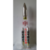 火箭造型玻璃酒瓶空心火箭创意玻璃工艺酒瓶吹制耐热玻璃酒瓶