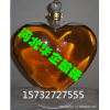 心型玻璃工艺酒瓶心造型吹制玻璃瓶爱心异形白酒瓶个性酒瓶