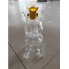 创意老鼠造型工艺酒瓶异形玻璃个性白酒瓶异形吹制玻璃老鼠