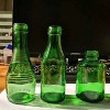 绿色玻璃瓶，翠绿玻璃瓶